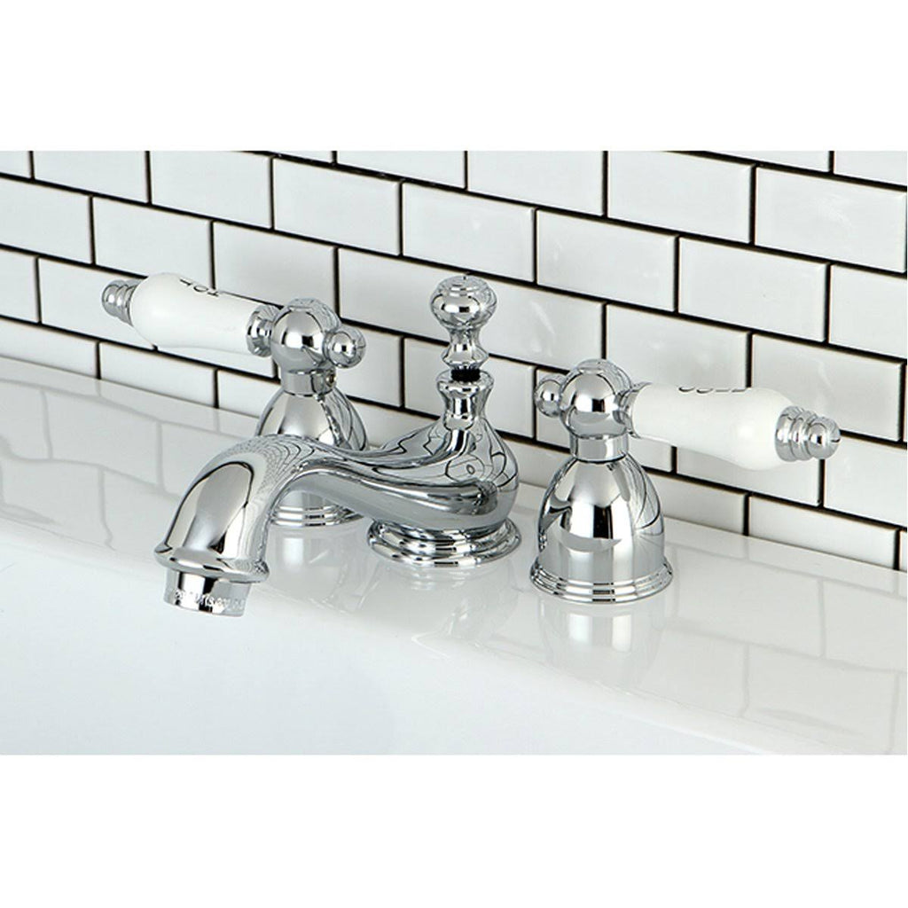 Polished Brass Mini-Widespread Bathroom Faucet G28552