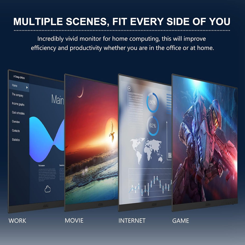 23.8 Inch FHD 1080p IPS 75Hz Computer Monitor B209783