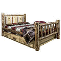Queen Size Storage Bed O623941