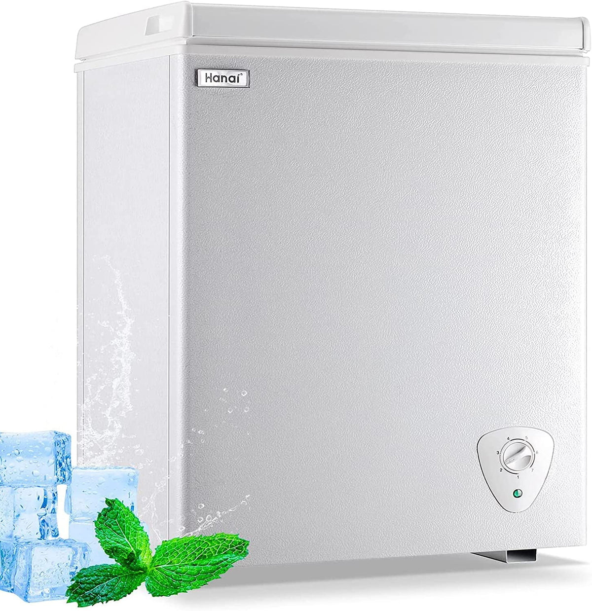 5.0 Cubic Chest Freezer with Removable Storage Basket V42757