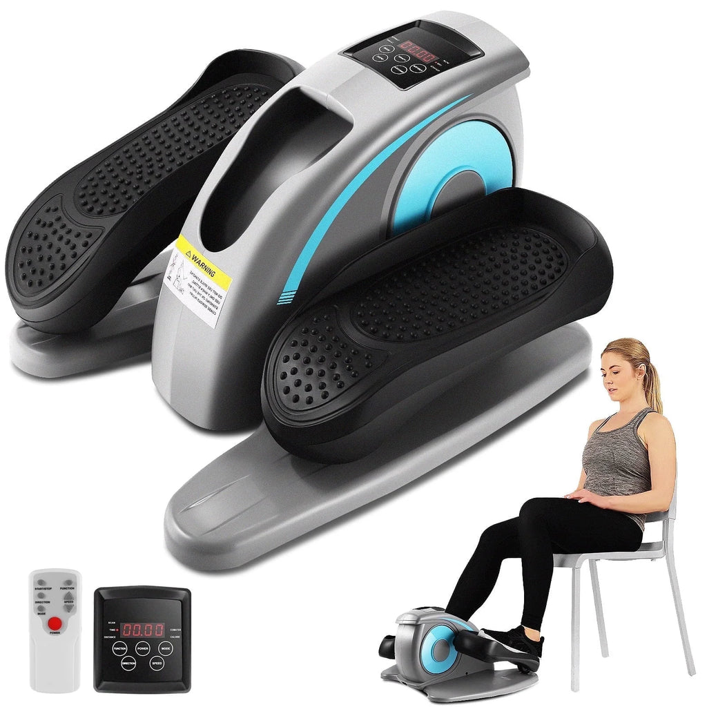 Under Desk Elliptical Pedal Exerciser with Remote & Data Monitor Q539845