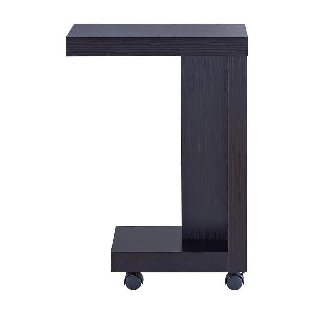3-Piece Black Wood Coffee Table Set H277