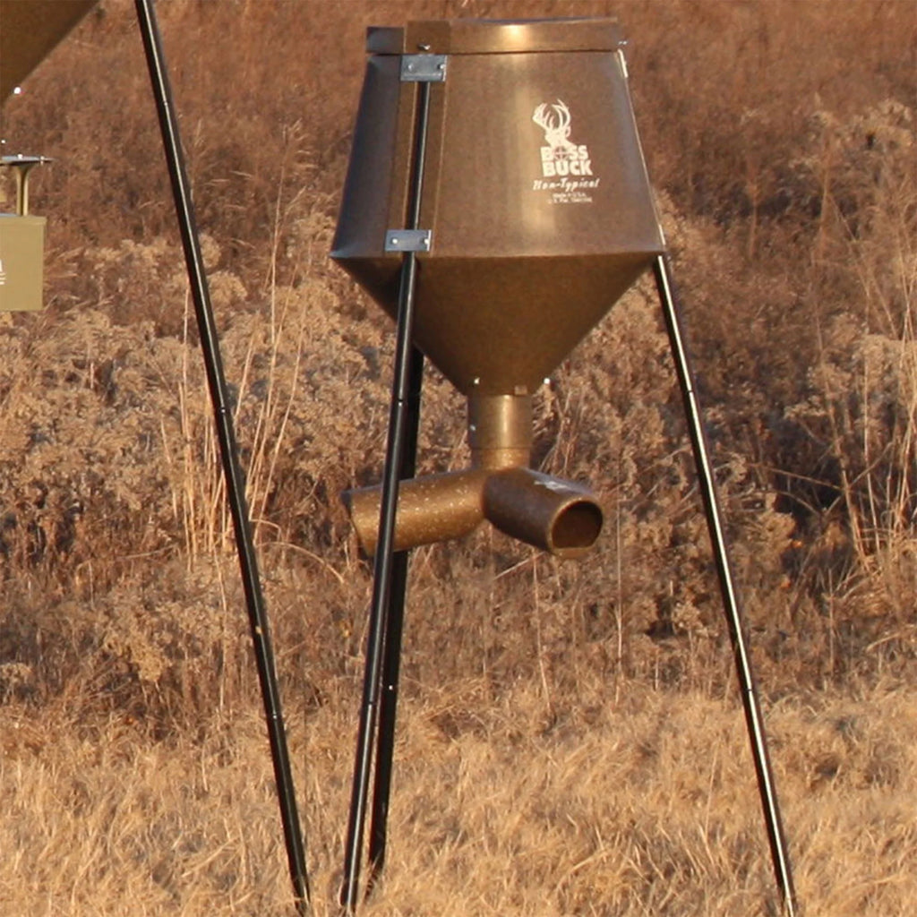 Gravity Fed Tripod Deer Feeder 3 Pack M245265