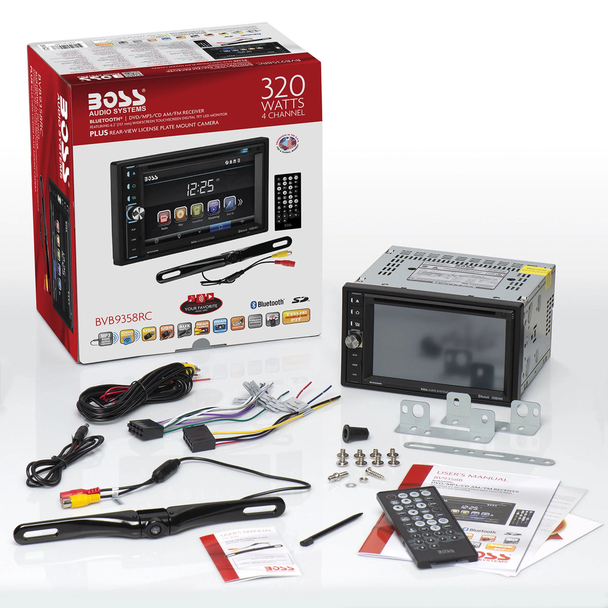 6.2” LCD Car DVD Player with Rearview Camera J20926