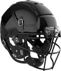 Black Football Helmet with Carbon Steel Mask Z809906