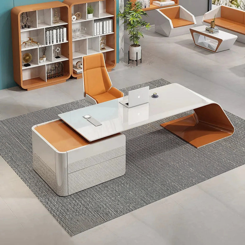 Executive Office Desk with Laptop Stand L6340