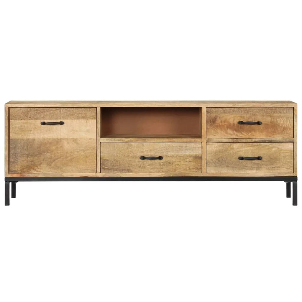 Solid Mango Wood TV Cabinet H2836