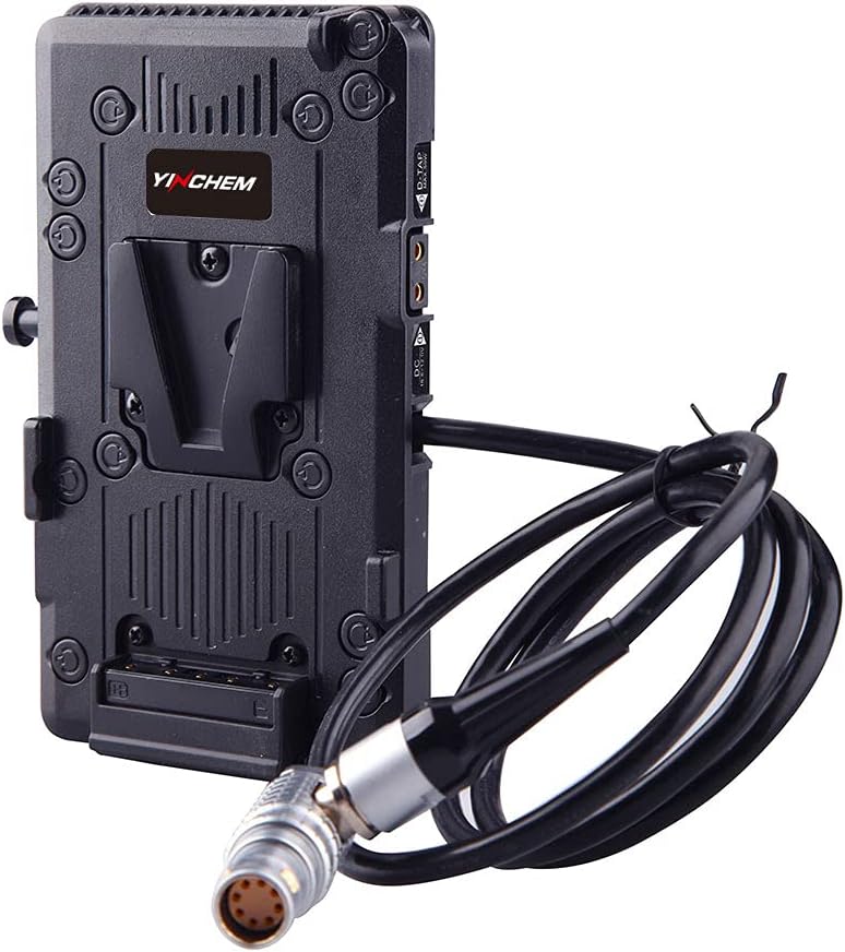 V-Mount Battery Adaptor Plate with D-tap Output and 8 Pin LEMO Connector D586