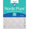 24x30x1 MERV 14 Pleated AC Furnace Air Filters 2 Pack S550
