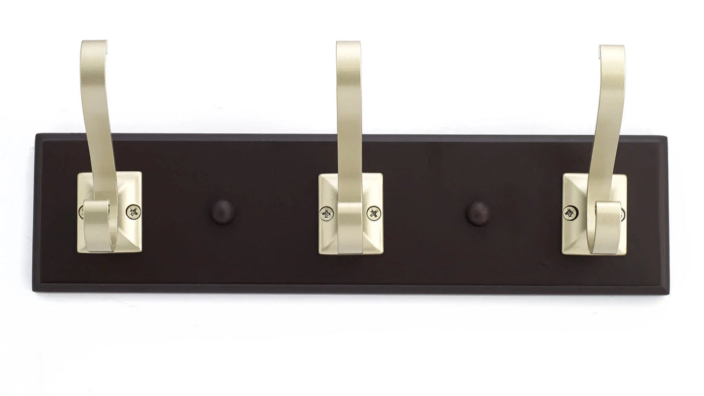 3 Hook Wooden Coat Rack E825