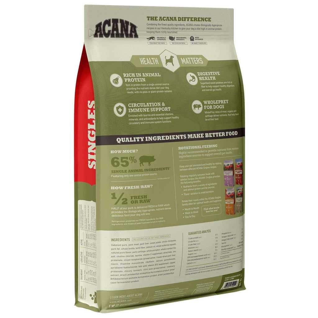 Grain-Free Pork & Squash Dry Dog Food U478513