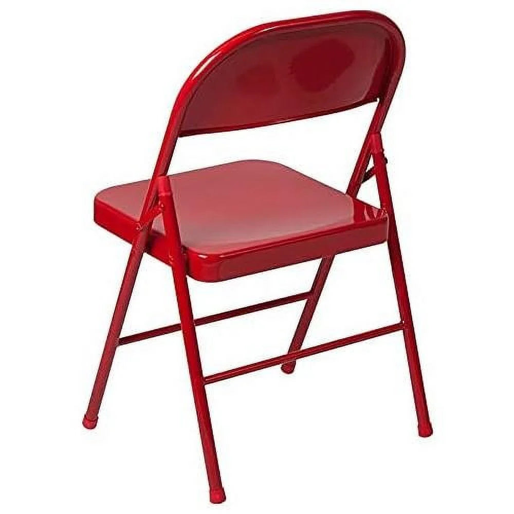 Red Metal Folding Chair X171231