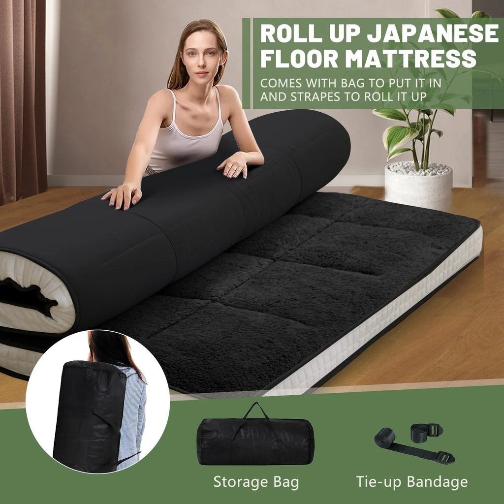 Japanese Floor Futon Mattress Thicken Tatami Mat F18927