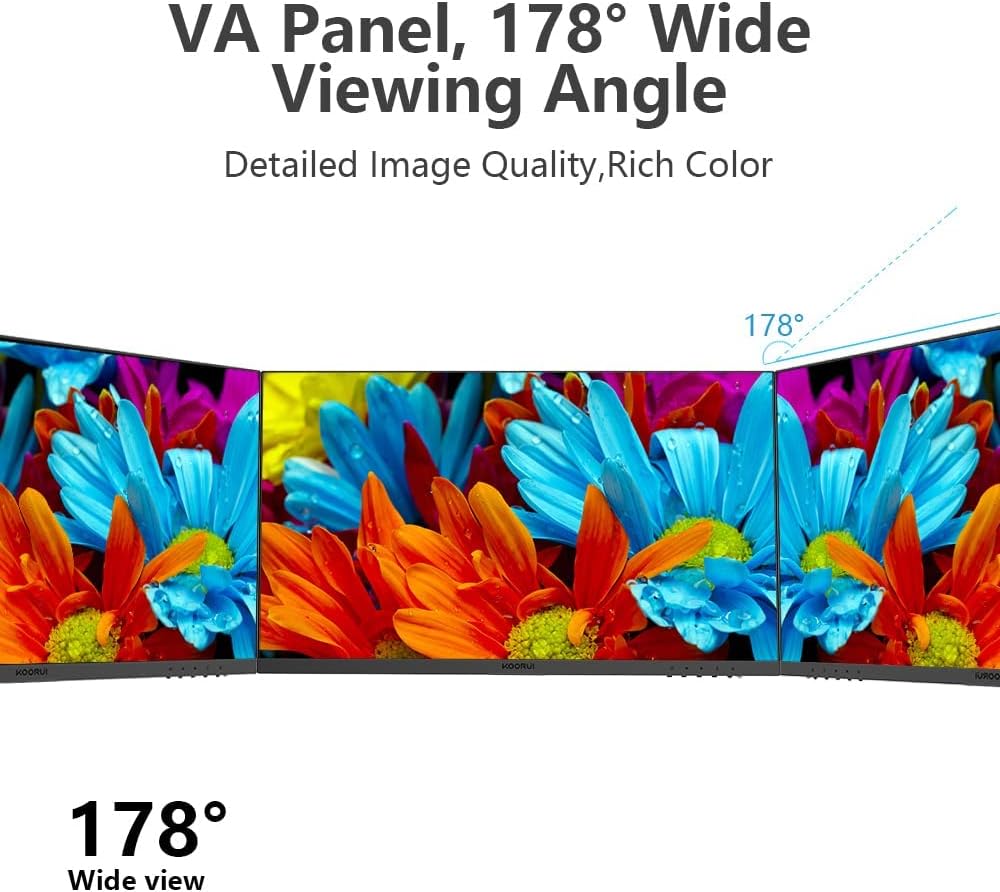 23.8 Inch FHD 1080p IPS 75Hz Computer Monitor B209783