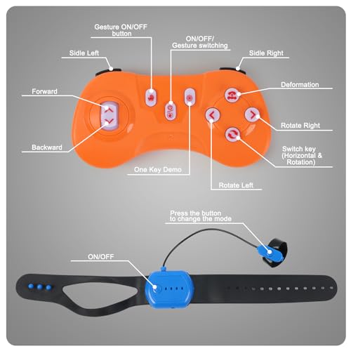 Gesture Sensing RC Stunt Car with Light & Music U8554