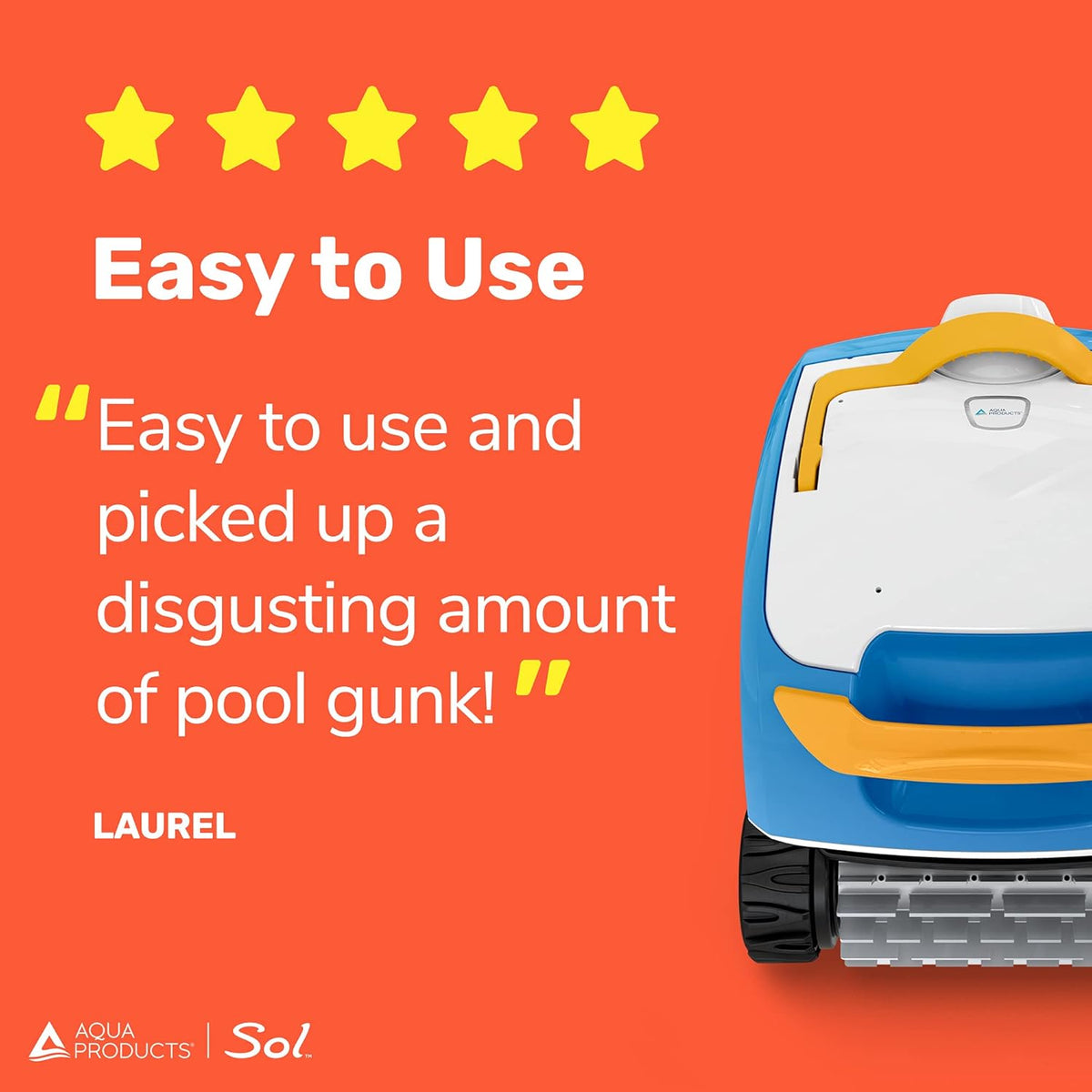Robotic Pool Cleaner with 50ft Cable R950814