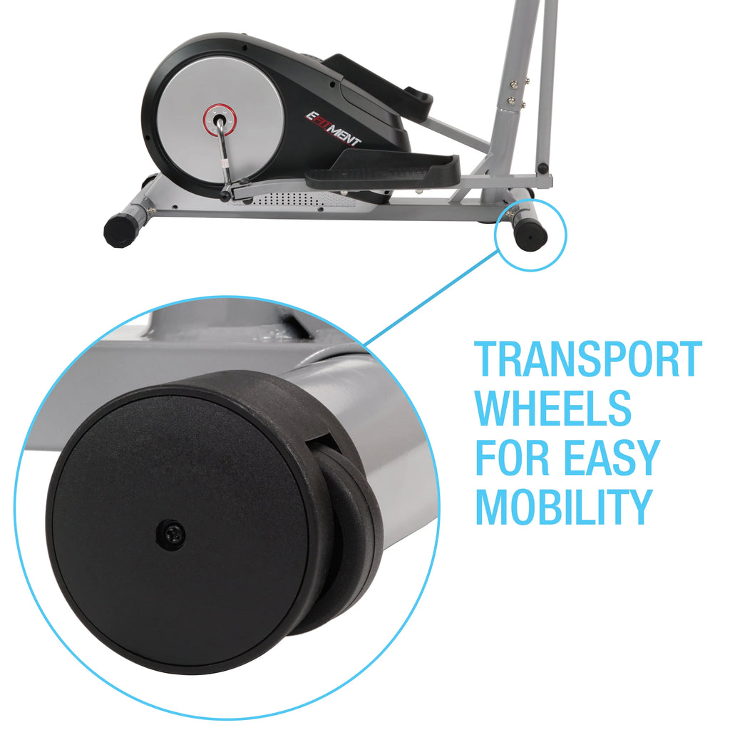 Magnetic Elliptical Trainer with LCD Monitor and Pulse Rate Grips K477