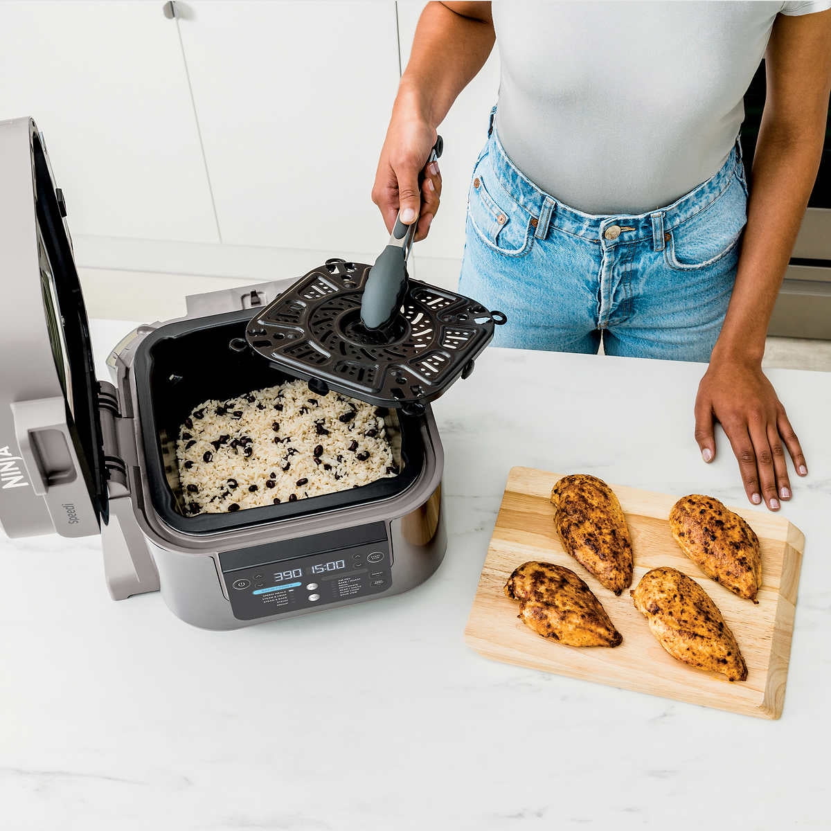 6 Quart Rapid Cooker & Air Fryer P228047