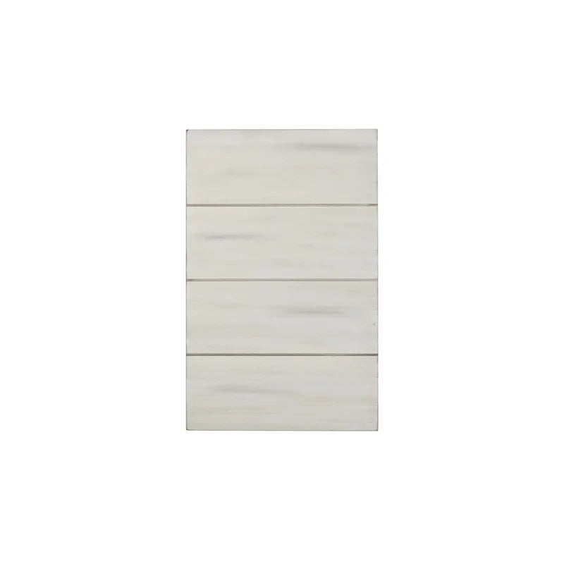 Antique White Wood Side Table U766