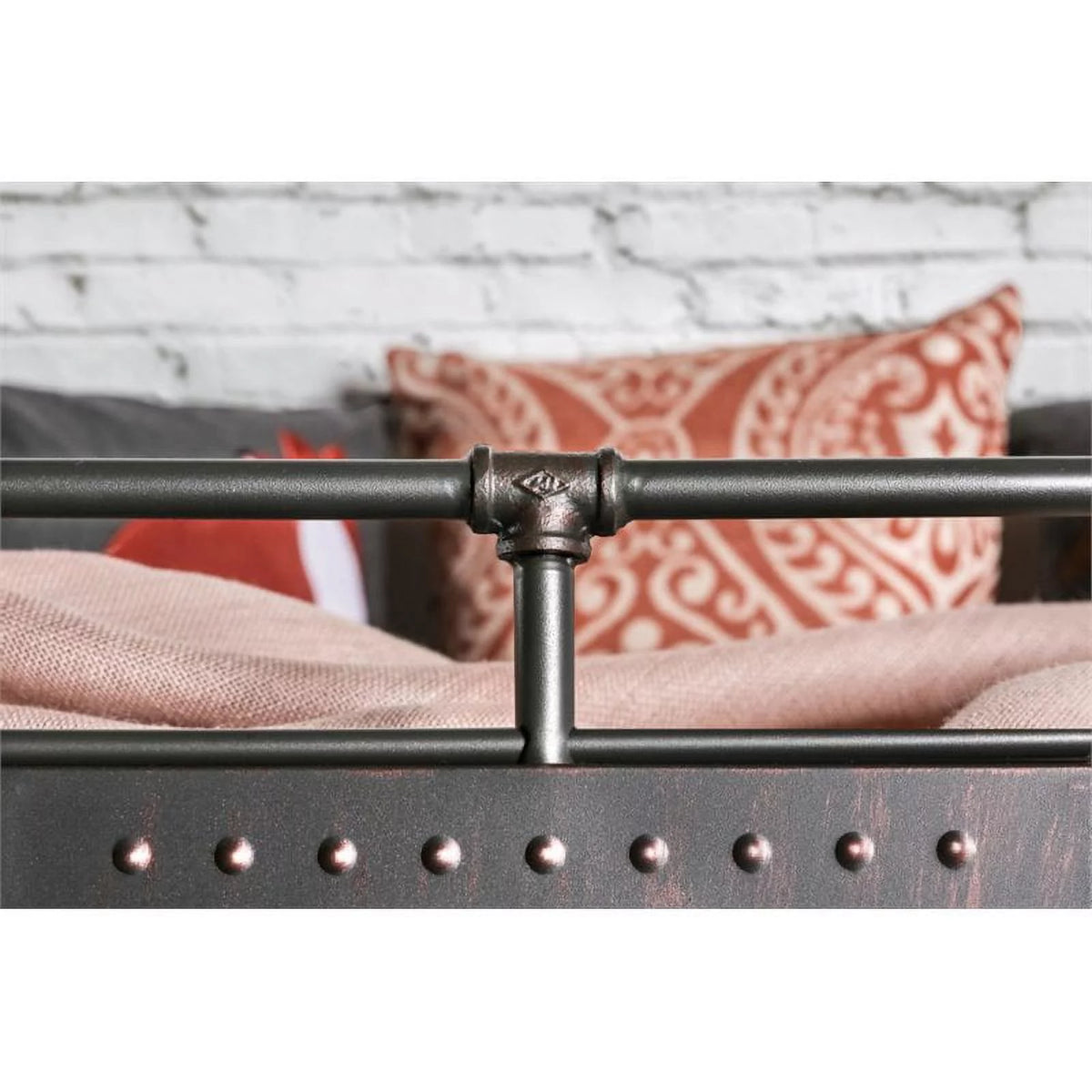 Full Over Queen Bunk Bed Antique Black U8351