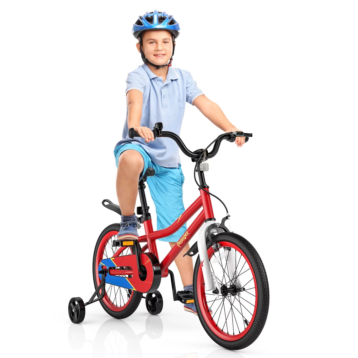 18 Kid's Bike with Training Wheels & Basket B1744