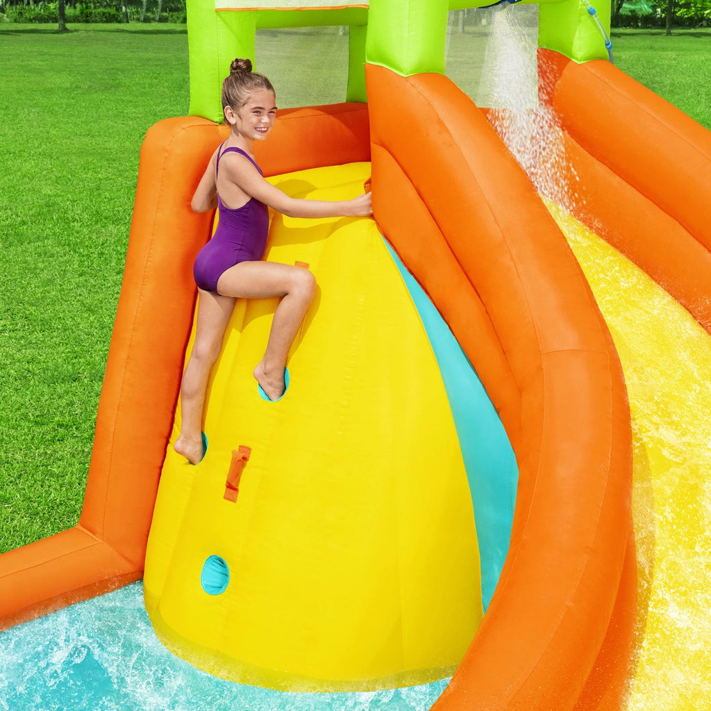 Kids Outdoor Inflatable Water Park with Water Cannon W386566