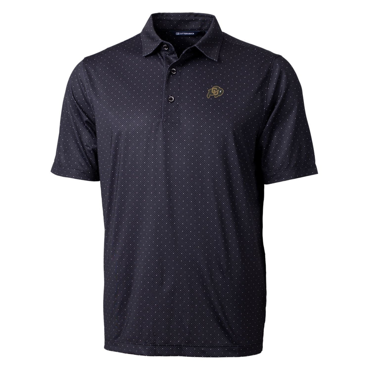 Men's Black Stretch Polo S257789