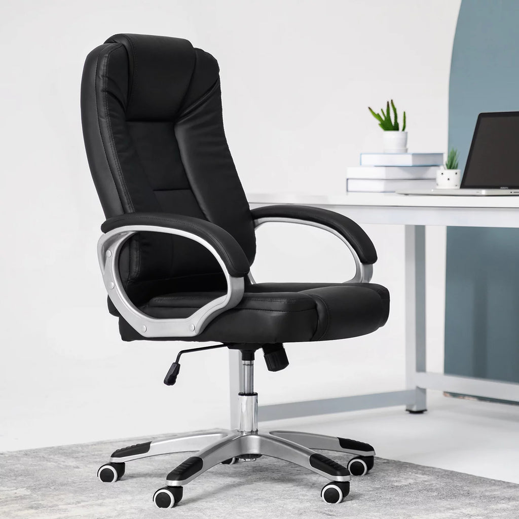 Black High-Back Ergonomic Office Chair L9507