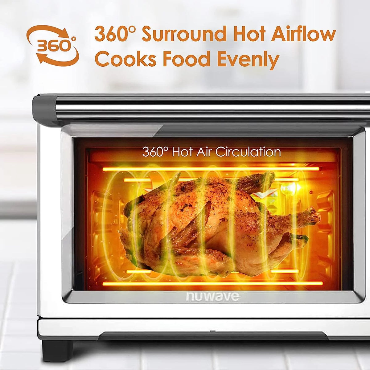 30-Qt 12-in-1 Air Fryer Toaster Oven Y82881