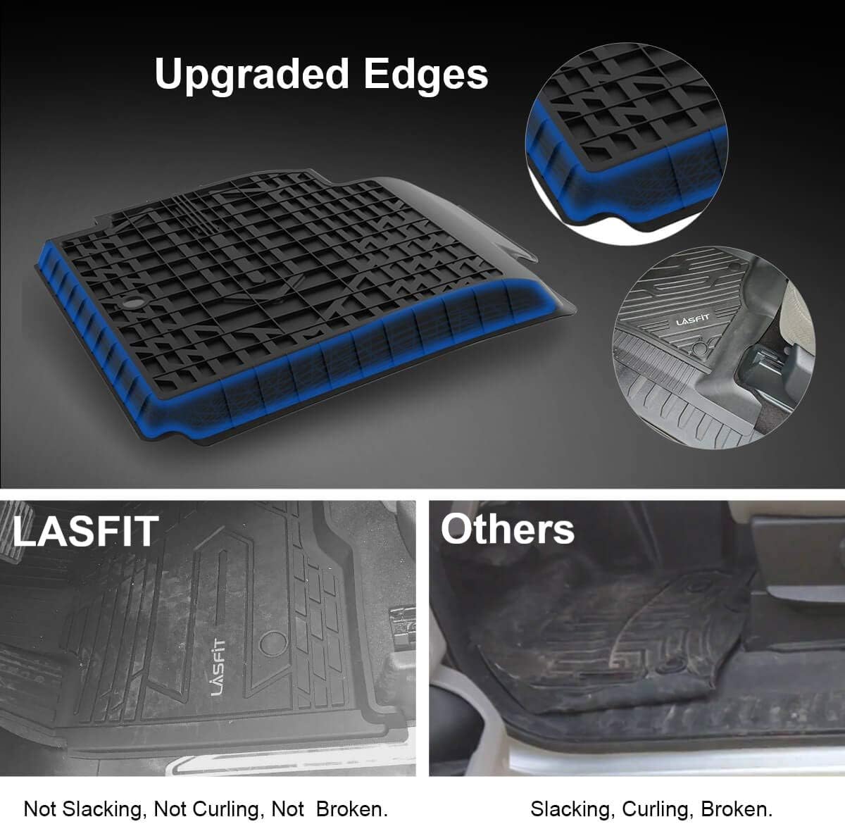 All Weather Custom Fit TPE Front & Rear Floor Liners Y449623