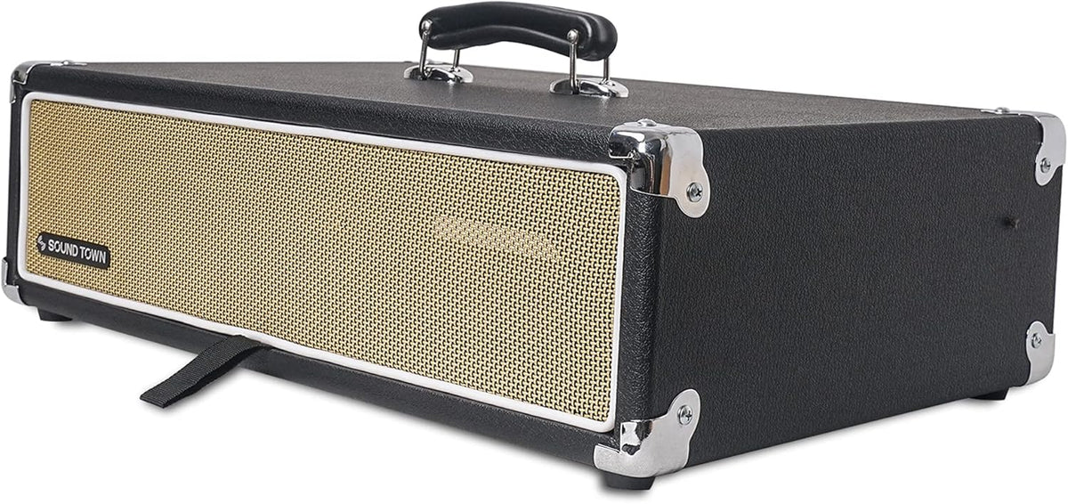 2U Amp Rack Case with Dust Cover and Kickstand I678128