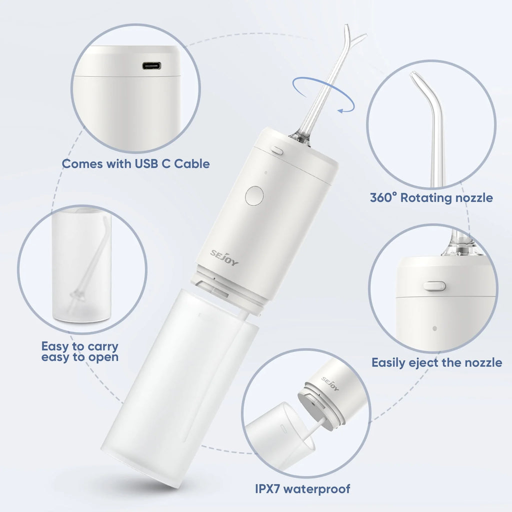 Cordless Rechargeable Portable Water Flosser Oral Irrigator O80258