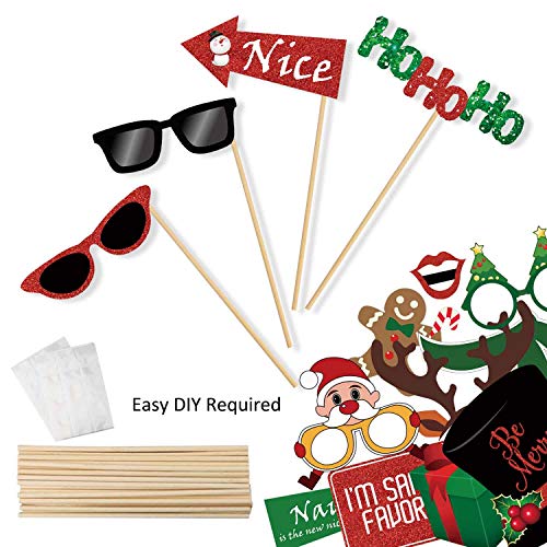 Christmas Photo Booth Props Kit 25 Count R864278