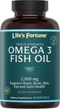 Fish Oil Omega 3 2500 mg 120 Softgels EPA & DHA E45294