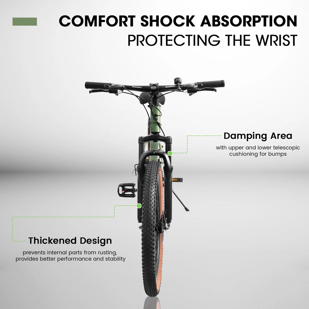 27.5 inch 21 Speeds Black Mountain Bike T122648