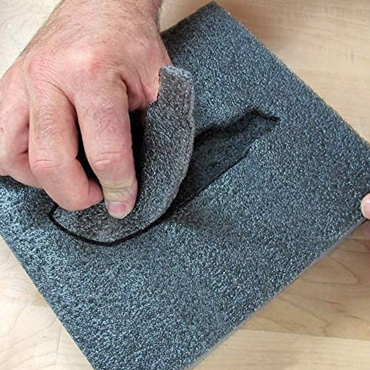 Black 57mm Foam Sheet Drawer Organizer 5 Pack W571428