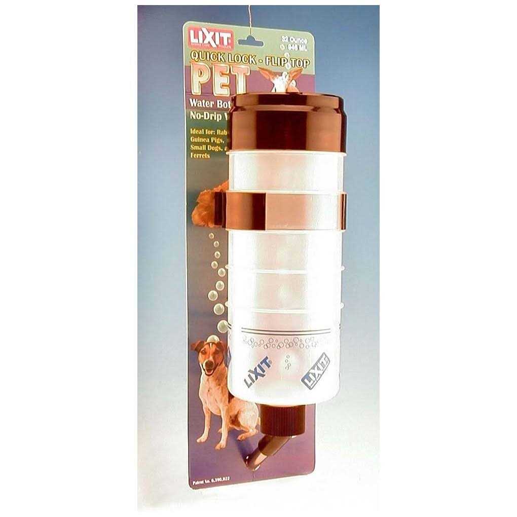 Quick Lock Flip Top Water Bottle with Valve S8662