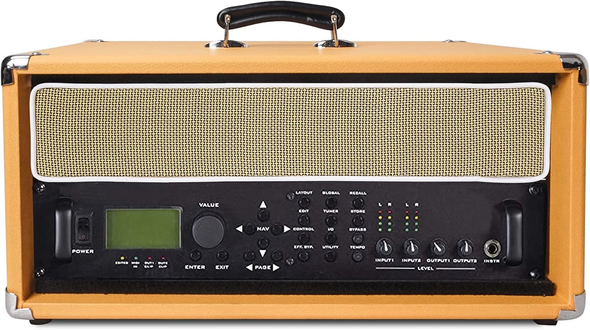 2U Amp Rack Case with Dust Cover and Kickstand I678128