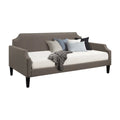 Gray Fabric Upholstered Daybed R21436