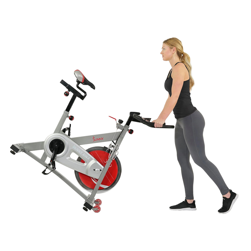 Stationary Belt Drive Indoor Cycling Exercise Bike with 40 lb Flywheel X22822