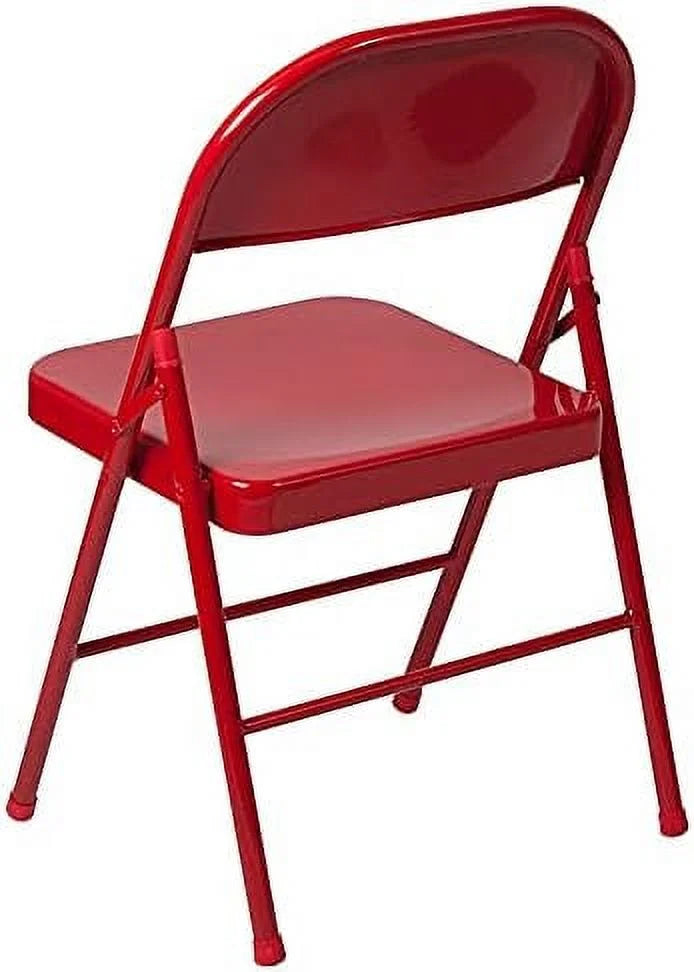 Red Metal Folding Chair X171231