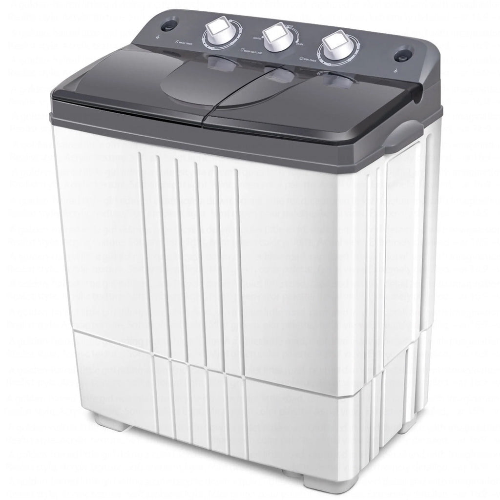 Portable Mini Compact Twin Tub Washing Machine T845