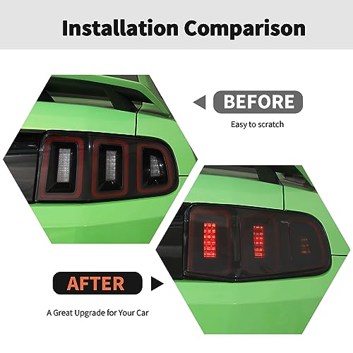 Smoke Black Tail Light Cover Trim Z334273