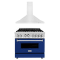36 in. Gas Range with Range Hood Appliance Package G479723