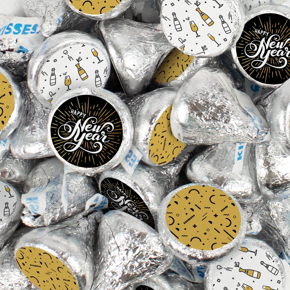 400 Pcs Black & Gold Candy Party Favor A707