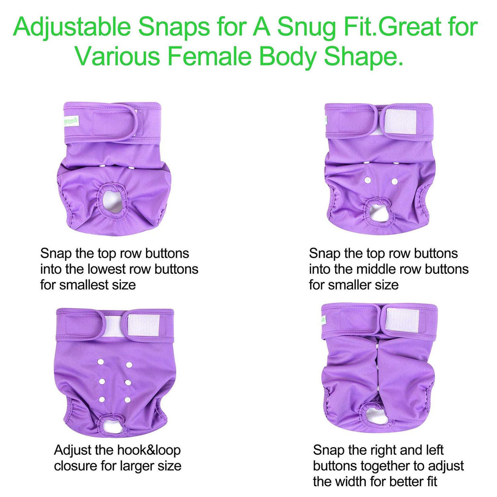 Washable Reusable Dog Diapers W686