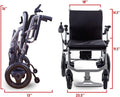 Heavy Duty Lightweight Foldable Dual Motor Electric Wheelchair L3796