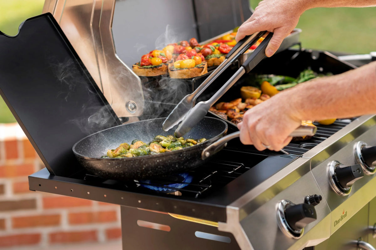 2-Piece Stainless Steel Grilling Tool Set O362214