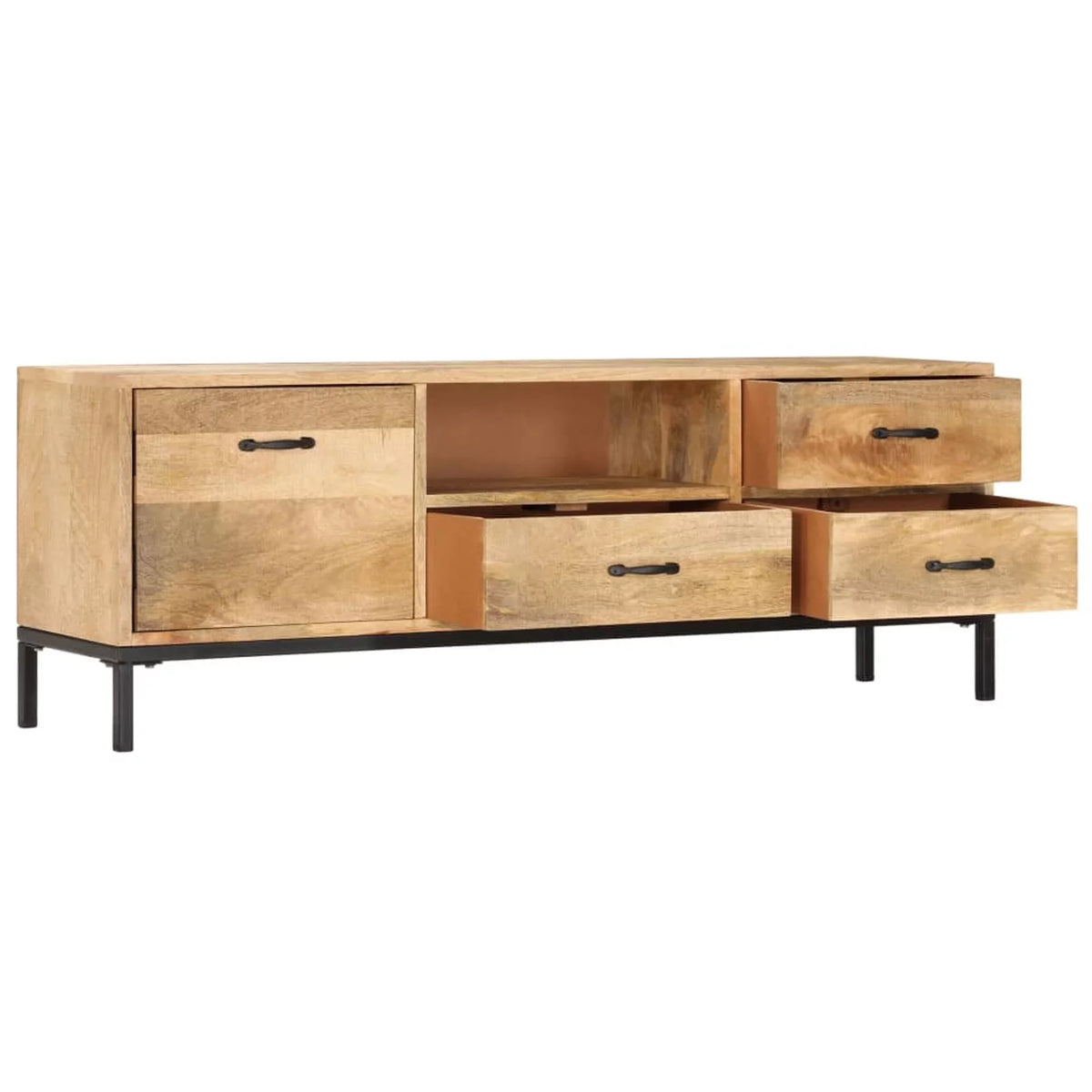 Solid Mango Wood TV Cabinet H2836