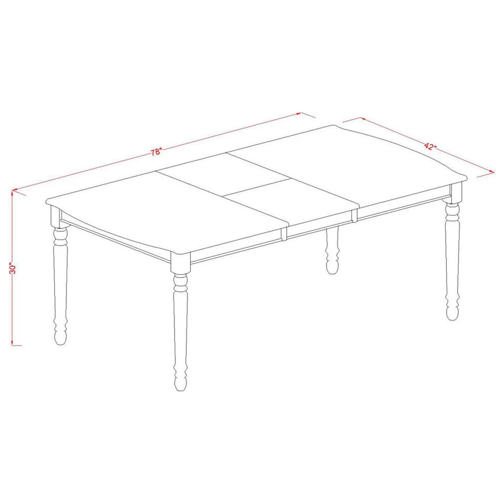 7 Piece Dining Room Table Set G6404